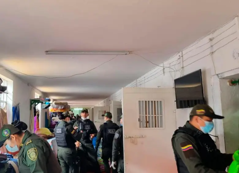 El operativo fue liderado por el Gaula de la Policía. FOTO CORTESÍA