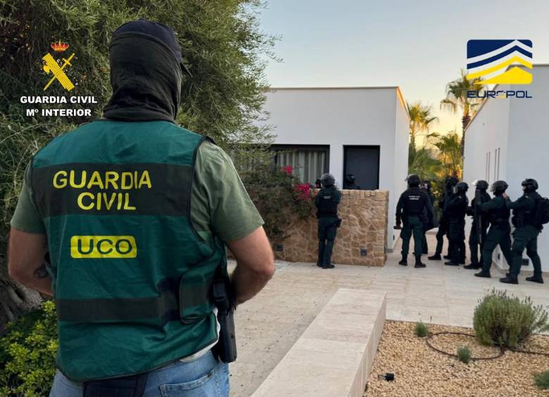 Propiedades de lujo embargadas a la red por presunto blanqueo de dinero del narcotráfico. Foto: Guardia Civil Española 