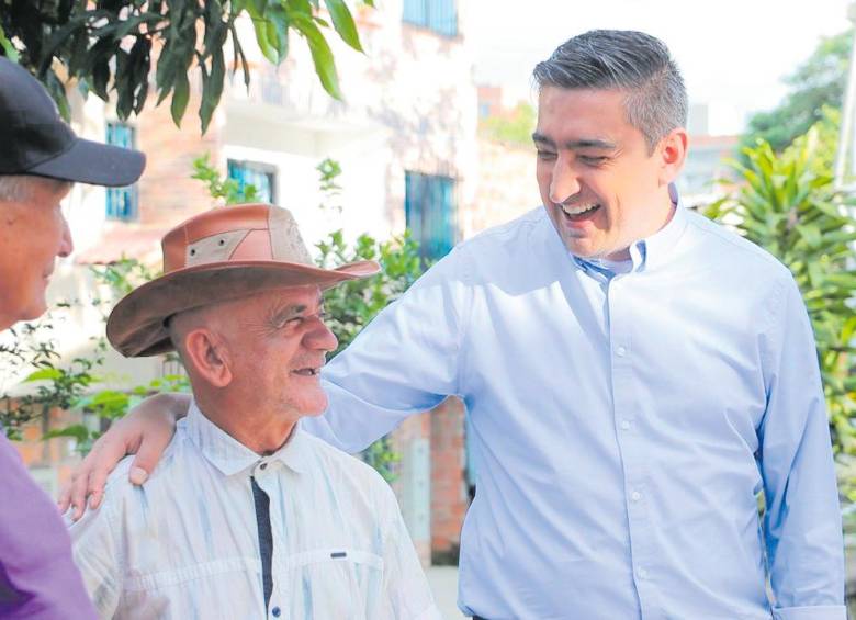 Alcalde de Itagüí, Diego Torres. Foto: Cortesía