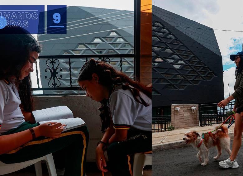 Adolfo está seguro que la apertura de la biblioteca transformará positivamente el sector. La obra beneficiará a 133.000 habitantes de la Comuna 1, con acceso a tecnología, espacios para la lectura y el aprendizaje, fomento del turismo, apropiación de la cultura y del territorio, además de la reactivación económica de la zona. En las fotos, la comunidad interactuando con los alrededores de la obra.
