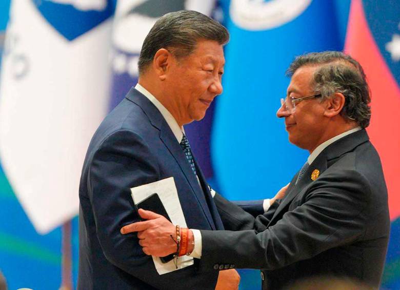 Xi Jinping asegura que China importará más productos colombianos. FOTO: Presidencia