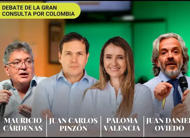 Mauricio Cárdenas, Juan Carlos Pinzón, Paloma Valencia, Juan Daniel Oviedo y Enrique Peñalosa.