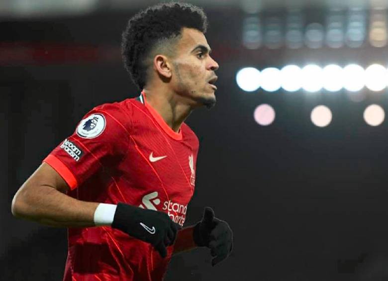 Lucho Díaz, una de las figuras del Liverpool. FOTO AFP