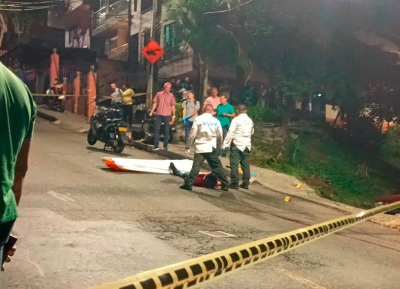 En este caso fueron asesinadas dos personas en el barrio Palenque, entre ellas el hermano de alias Maicol, presunto cabecilla de Los Pesebreros. FOTO: CORTESÍA