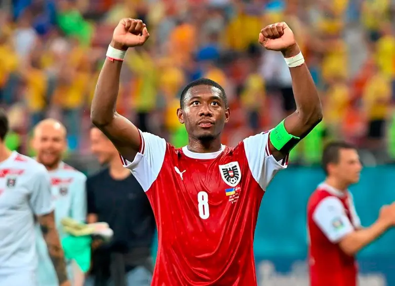 David Alaba es el gran referente hoy en la selección de Austria de cara al Mundial. Juega en el Real Madrid. FOTO selección de austria