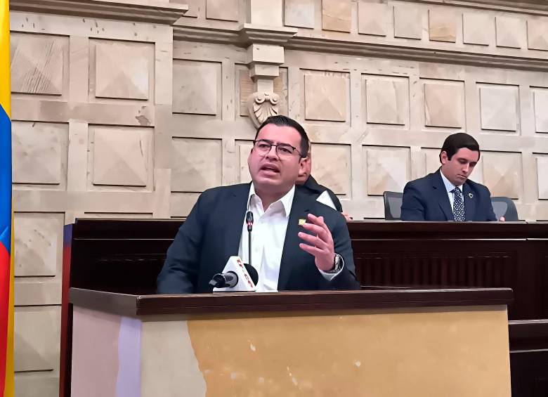Saliente presidente de la Cámara de Representantes, Jaime Raúl Salamanca, rindió cuentas de su gestión. Foto: tomada de X
