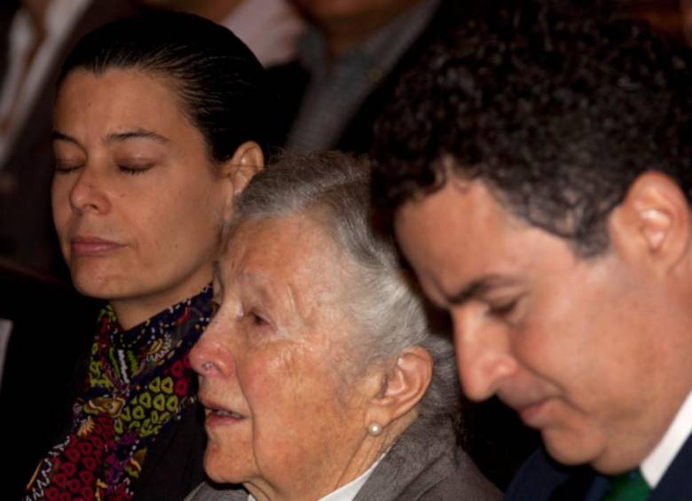 Falleció Adela Correa de Gaviria, madre del exgobernador Aníbal Gaviria Correa. Foto: EL COLOMBIANO