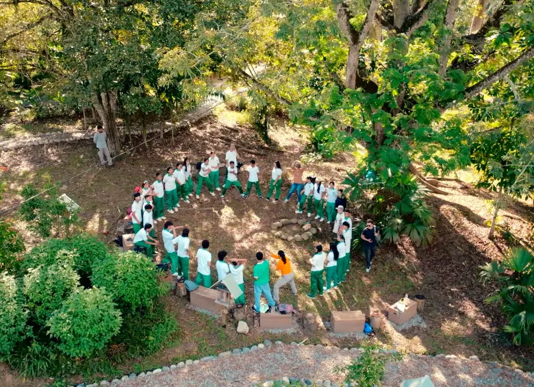 La caja de compensación ha hecho una intensa labor para que las comunidades aledañas se vinculen y sean beneficiarias. FOTO: CORTESÍA COMFAMA