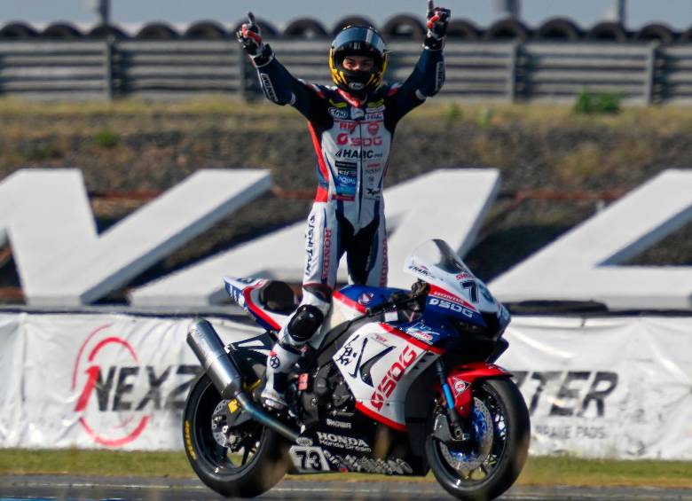  Haruki Noguchi corría para Honda SDG Racing. FOTO TWITTER @Swinxy