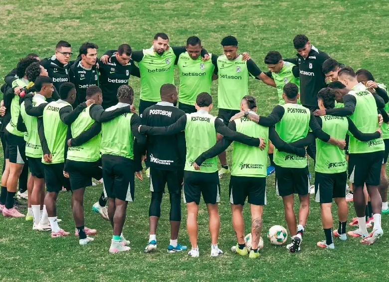 Atlético Nacional, con varias bajas, se prepara para un gran desafío ante Cúcuta, 16° en el torneo con 11 puntos. FOTO X-ATLÉTICO NACIONAL