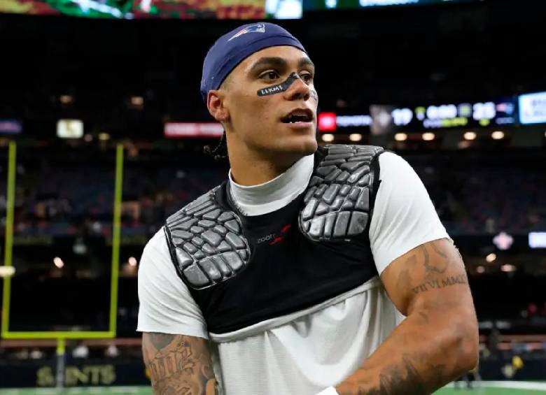 Christian González, de 23 años de edad, hace historia para Colombia en el fútbol americano. FOTO AFP