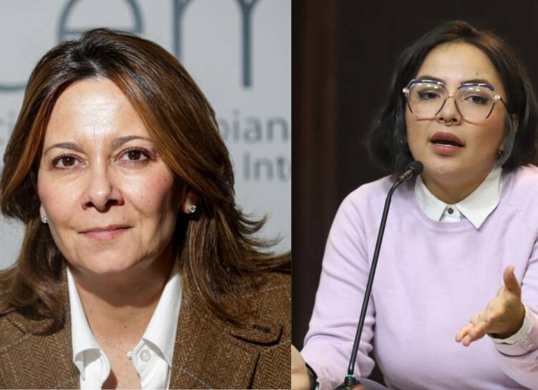 Ana María Vesga le respondió a los cuestionamientos de la congresista por su título de maestría. Foto: Colprensa