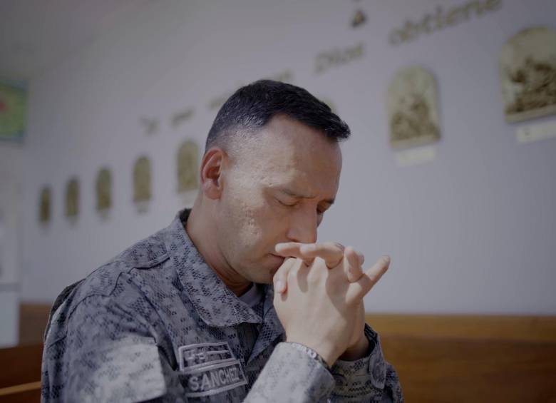 El Brigadier Pedro Sánchez es pieza clave del documental. FOTO Cortesía Prime Video