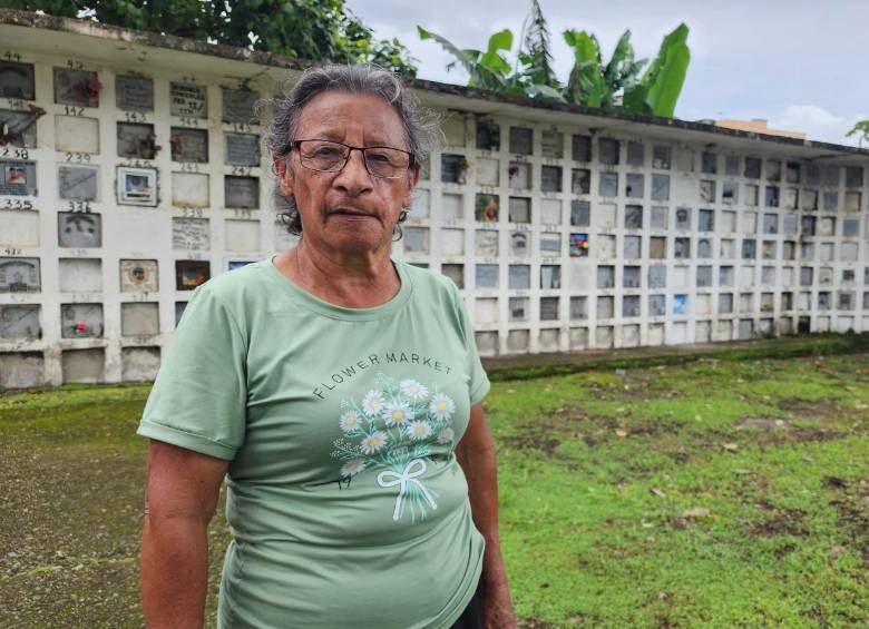 Rosa Tuberquia, madre de Edwin Alfonso Tuberquia, desaparecido en 2013. FOTO: Unidad de Búsqueda de Personas Dadas por Desaparecidas