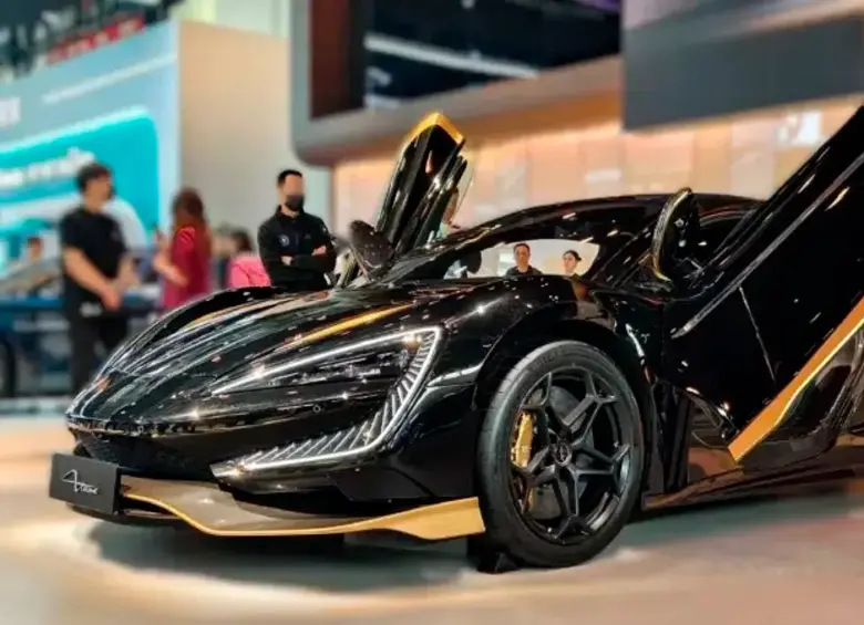 El Yangwang U9 Xtreme desarrolla cerca de 3.000 hp y busca superar los 500 km/h. FOTO: CORTESÍA