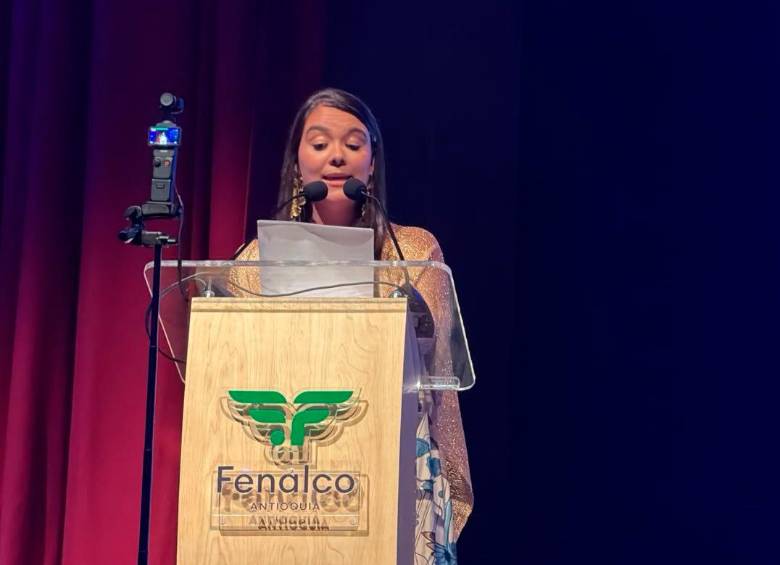  María José Bernal Gaviria, directora de Fenalco Antioquia. FOTO CORTESÍA