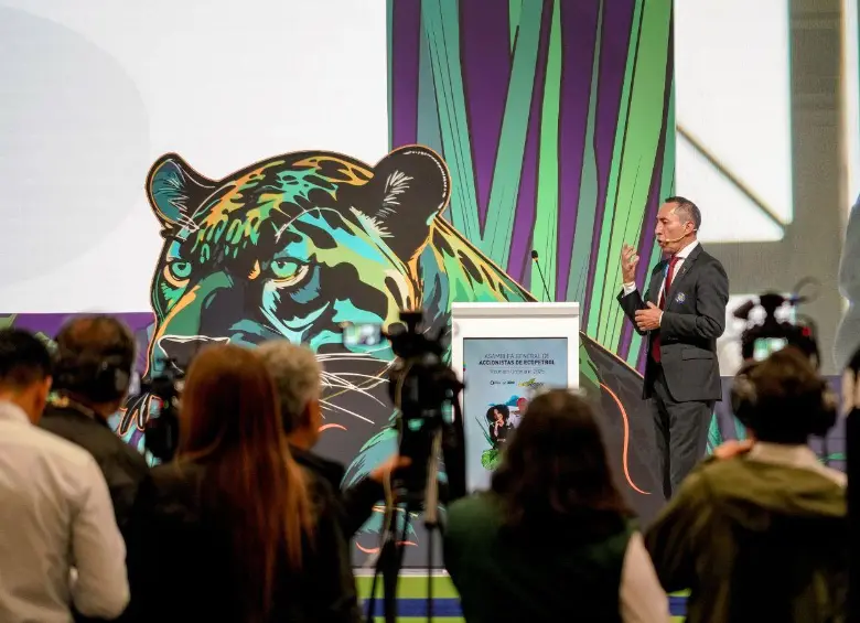 En la asamblea, el presidente de Ecopetrol, Ricardo Roa, aseguró que no renunciará a su cargo, pese a las presiones y los recientes escándalos que rodean su gestión. Foto: Tomada de redes