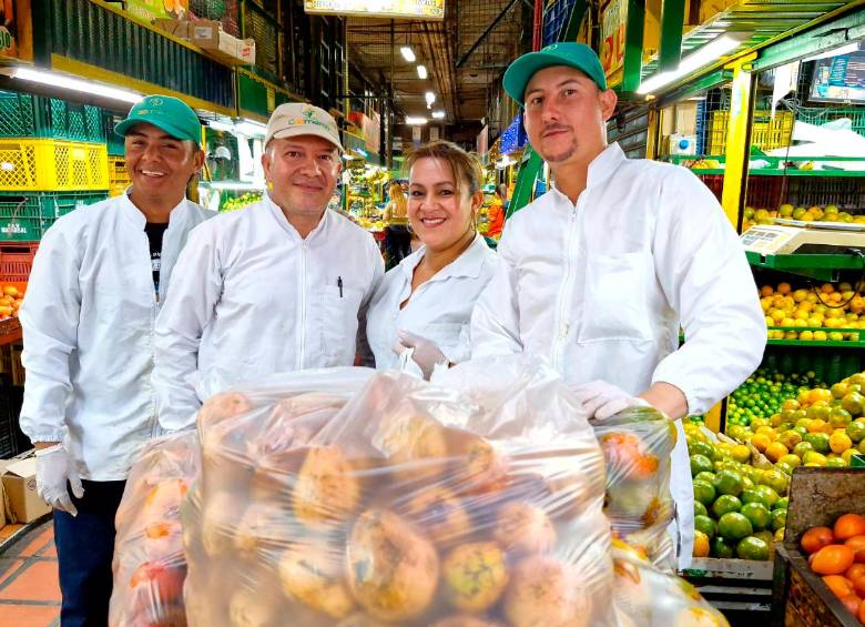 Las plazas de mercado son algunos de los lugares donde más comida se desperdicia en la ciudad. FOTO: CORTESÍA