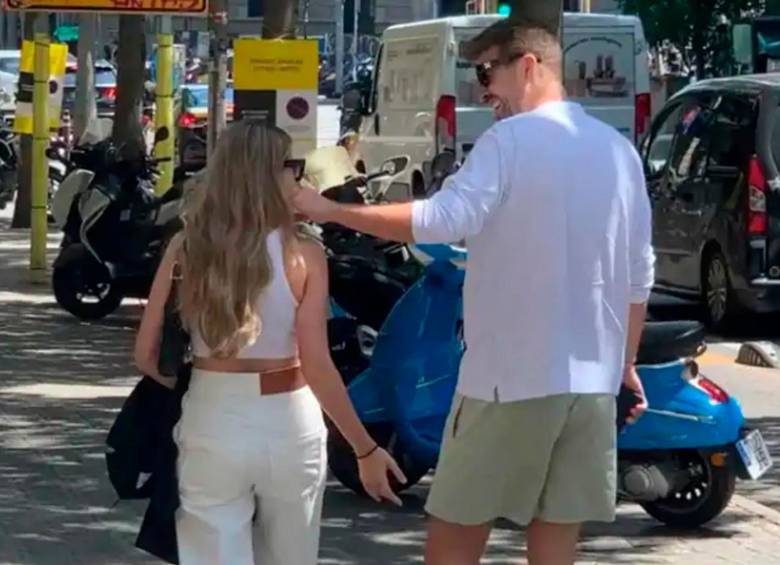 Clara Chía y Gerard Piqué sostienen una relación sentimental desde el año pasado, antes de que el exfutbolista se separara de Shakira. FOTO: Tomada de redes sociales