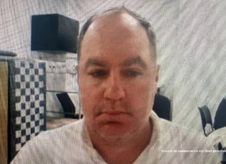 El extranjero fue identificado como el estadounidense Kenneth Gregory Way Jr. FOTO: Momento de la audiencia de imputación