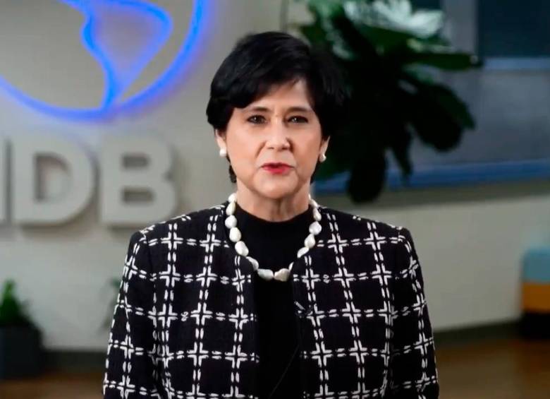 La vicepresidenta Ejecutiva del BID, Reina Irene Mejía Chacón, ejercerá como presidenta hasta que se elija a un presidente en propiedad. FOTO tomada del BID