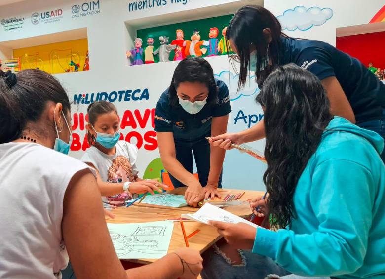 Con las aulas hospitalarias, en Barranquilla se busca que ningún menor de edad pierda clases mientras está internado en un centro asistencial. FOTO: SANTIAGO OLIVARES TOBÓN