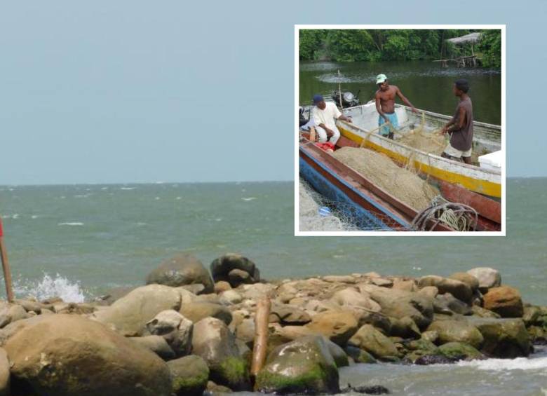 La embarcación se volcó en el municipio de Turbo. Un pescador permanece desaparecido. FOTO DE REFERENCIA: Cortesía