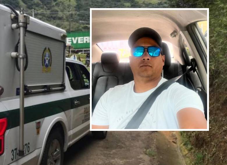 Este es Roger Enrique Díaz Jiménez, de 42 años, un conductor de plataformas digitales, que fue asesinado en zona rural del municipio de San Jerónimo. FOTO: Cortesía