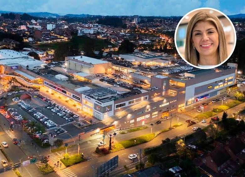 Leonor Márquez Arcila, gerente del Centro Comercial San Nicolás, lidera la nueva etapa de expansión y transformación del complejo comercial en Rionegro. FOTO cortesía 