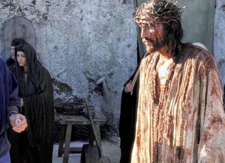 Mel Gibson es el director de La pasión de Cristo y Jim Caviezel es su protagonista. FOTO: Cortesía