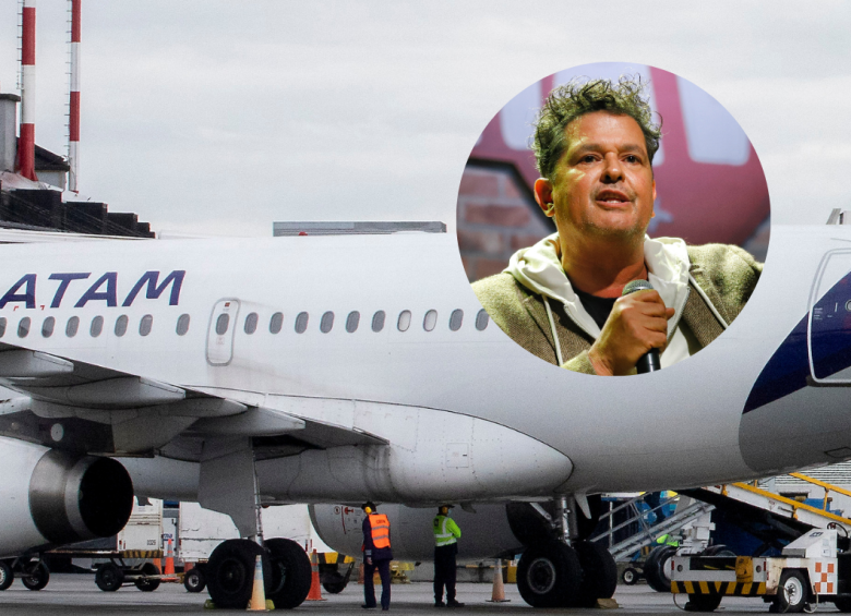El cantante es la nueva imagen de Latam Airlines en Colombia. FOTO: COLPRENSA / EL COLOMBIANO