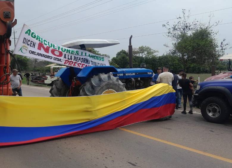 Productores arroceros en Tolima exigen al Gobierno cumplir los acuerdos firmados tras el paro del 3 de marzo. FOTO: Cortesía.