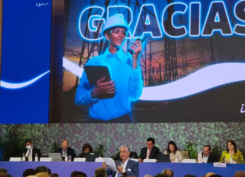 Asamblea de accionistas de ISA. FOTO: El Colombiano.