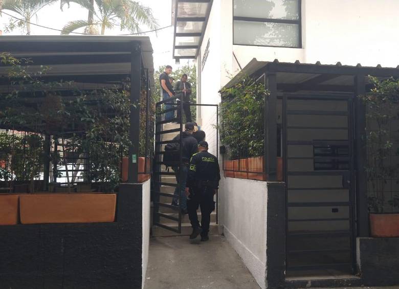 Dentro de este hotel del barrio Laureles, de Medellín, fue encontrado sin vida el puertorriqueño Gustavo Javier Rodríguez Meléndez, de 53 años. FOTO: GUILLERMO LEÓN OSPINA MUÑOZ