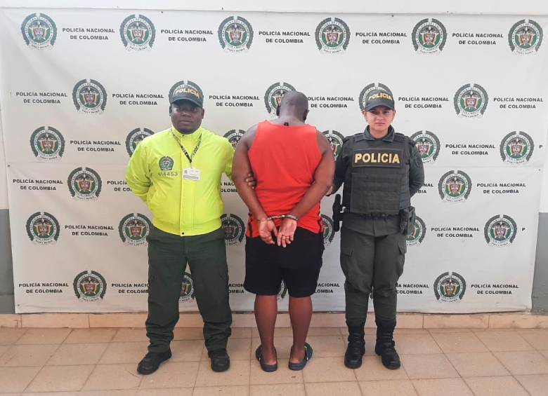 Fabricio Reynaldo Garcés Bedoya era buscado en Ecuador, Perú y Estados Unidos por el delito de narcotráfico. FOTO: CORTESÍA POLICÍA URABÁ