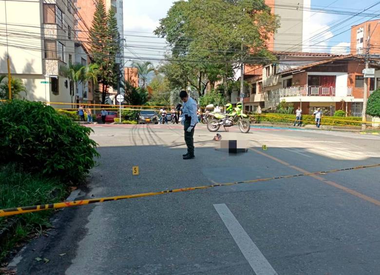 Este fue el caso más reciente de una muerte en un caso de fleteo, registrado este martes en el barrio El Velódromo. FOTO: CORTESÍA