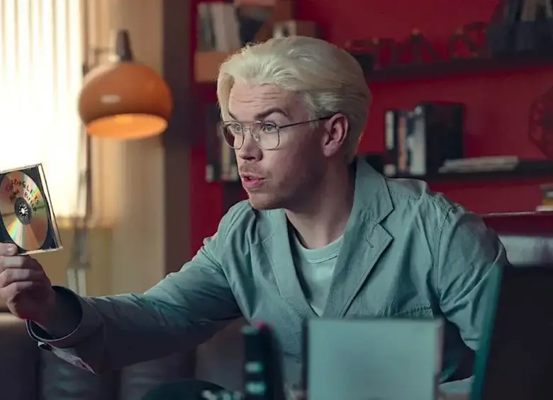 Will Poulter regresa a la aclamada serie de ciencia ficción como Colin Ritman, el diseñador de videojuegos que dejó una huella en el público con su enigmático papel en Bandersnatch, el innovador especial interactivo de 2018. FOTO: cortesía Netflix