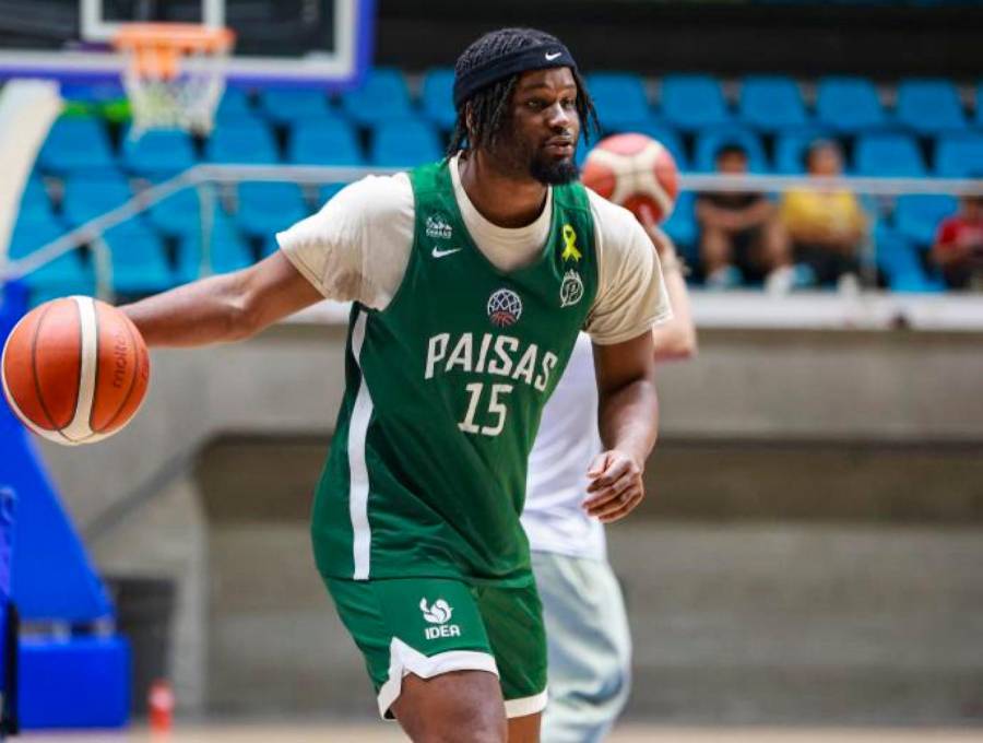 El norteamericano Michael Miles Jr., exNBA es una de las figuras que tendrá Paisas en la disputa de la Liga de Campeones que arranca este martes y jueves en el Iván de Bedout. FOTO MANUEL SALDARRIAGA 