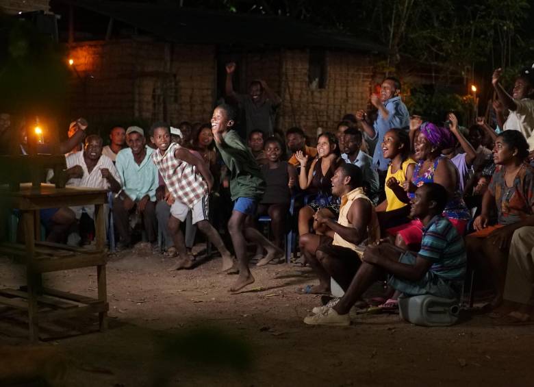 La historia de La Suprema, un pueblo real en el norte de Bolívar, guarda parecido con el pueblo natal de Kid Pambelé, San Basilio de Palenque. FOTO: Cortesía Cumbia Films y Kike Bossa.