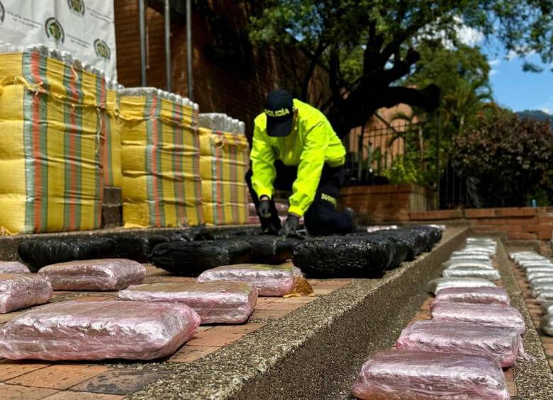 Las autoridades mantienen su ofensiva contra el narcotráfico y siguen descubriendo sustancias que generan adicción tanto en niños como en adultos. FOTO: CORTESÍA POLICÍA METROPOLITANA