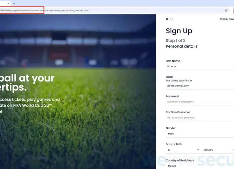 Pilas con estafas para boletas del Mundial: Sitios falsos se hacen pasar por la FIFA