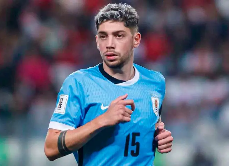 Valverde, del Real Madrid, comanda a Uruguay en el Mundial. FOTO: Getty
