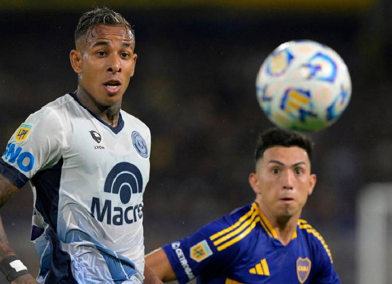 Sebastián Villa, figura de Independiente Rivadavia. FOTO AFP