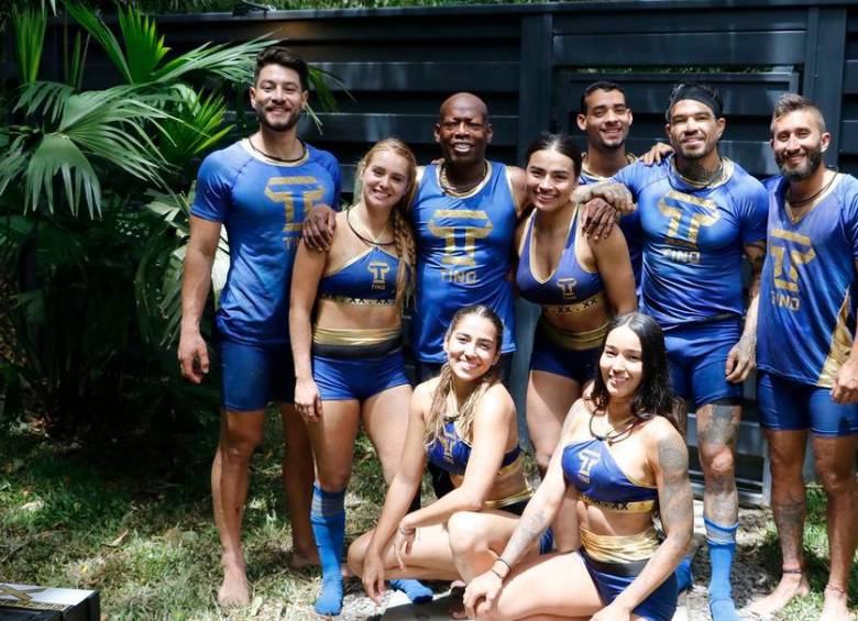 El equipo del Tino Asprilla ha ganado las dos pruebas de esta etapa de Desafío XX. FORO Cortesía Caracol TV 