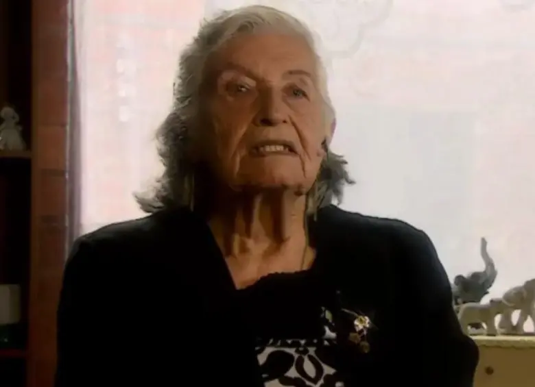 Flor Vargas, actriz colombiana reconocida por su participación en producciones como El capo y Los Victorinos, atraviesa una crisis económica y de salud a sus más de 90 años. FOTO Caracol TV