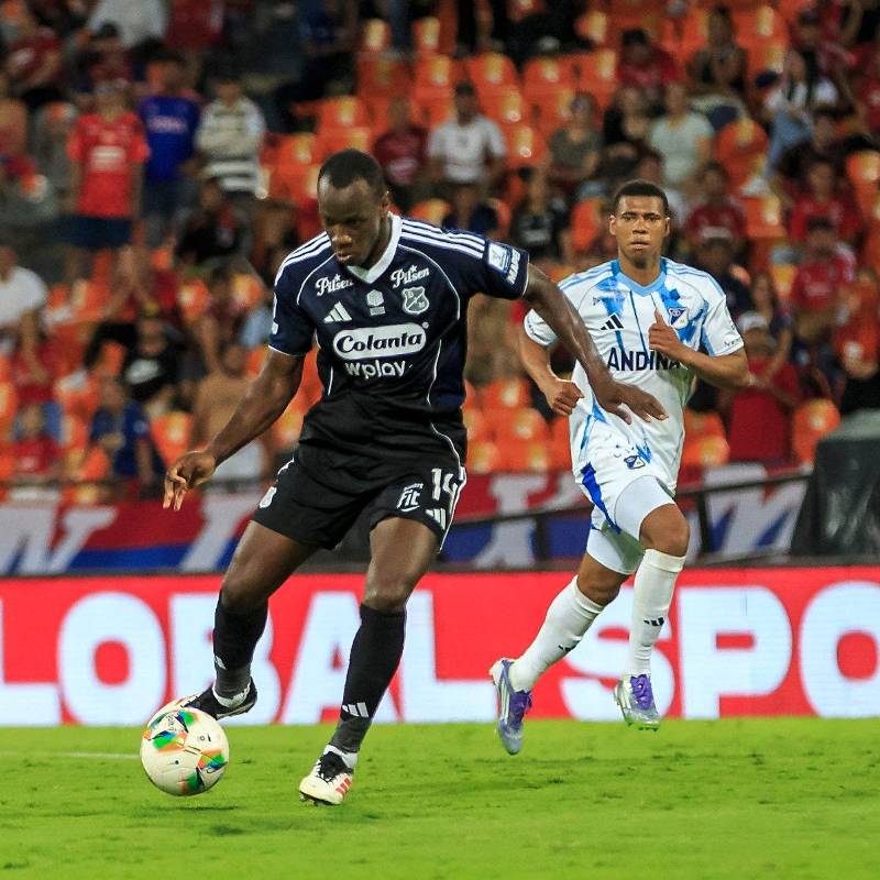 El volante vallecaucano Baldomero Perlaza regresó a la lista de convocados para el duelo de vuelta de Copa Libertadores. Foto: Camilo Suárez
