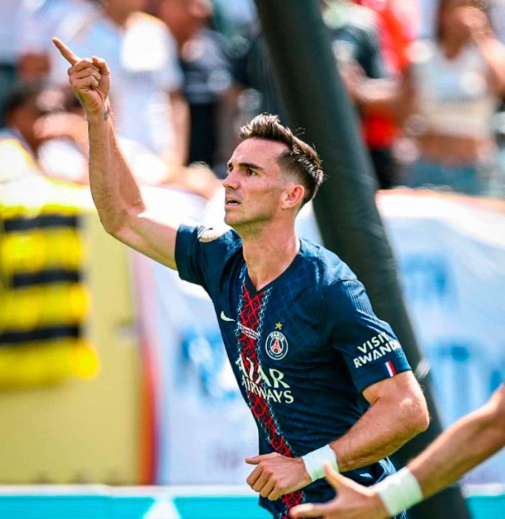El español Fabián Ruiz anotó dos de los cuatro goles con los que el PSG venció al Real Madrid para confirmarse como finalista del Mundial de Clubes. FOTO TOMADA X @PSG_espanol