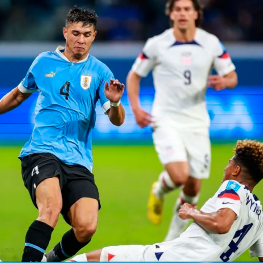 Uruguay es el único representante de Suramérica que aún está en carrera en el Mundial Sub-20. FOTO GETTY