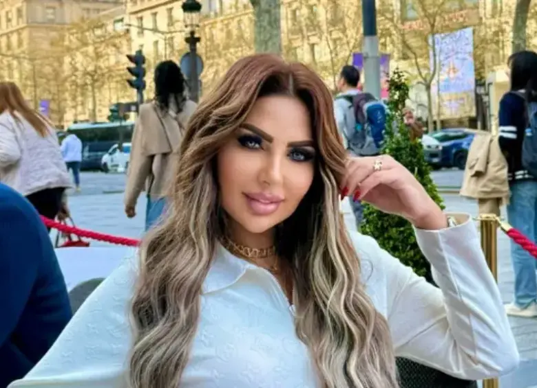 Esta es Sarah Khalifa, la presentadora egipcia de 39 años condenada a muerte. FOTO: Tomada de @sara_khaliifa en Instagram.