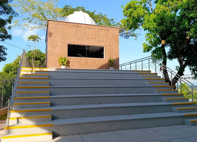 El nuevo observatorio astronómico del Campus Puerto Berrío. FOTO cortesía UdeA